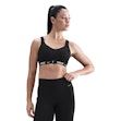 Nike Indy Dri-FIT High Support Padded Front-Zip Sports Bra Dames Zwart