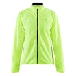 Craft Rush Wind Jacket Dames Geel