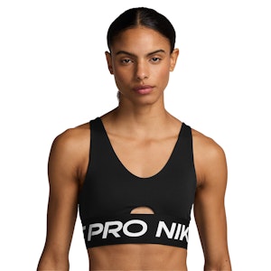 Nike Pro Indy Plunge Dri-FIT Medium Support Padded Sports Bra Dames Nike Pro Indy Plunge Dri-FIT Medium Support Padded Sports Bra Dames
