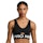 Nike Pro Indy Plunge Dri-FIT Medium Support Padded Sports Bra Dames Zwart