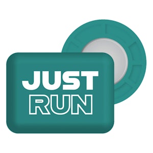 BibBits Race Number Magnets - Just Run BibBits Race Number Magnets - Just Run