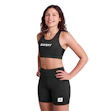 SAYSKY Zig Zag Combat Sports Bra Dames Zwart
