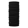 Buff Midweight Merino Wool Solid Black Zwart