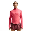 Nike Swift Dri-FIT Half Zip UV Shirt Dames Roze