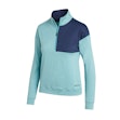 Saucony Sunday 1/4 Zip Shirt Dames Blauw