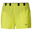 Mizuno Tech Light 1.5 Inch Split Shorts Heren Fluorgeel