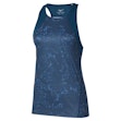 Mizuno Active DryAeroFlow Graphic Tank Top Dames Blauw