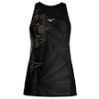 Mizuno Active DryAeroFlow Graphic Tank Top Dames Zwart