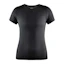 Craft Pro Dry Nanoweight T-shirt Dames Zwart