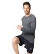 Odlo Essential Seamless Crew Neck Shirt Heren Grijs