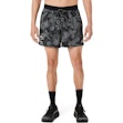 ASICS FujiTrail All Over Print 5 Inch Shorts Heren Zwart