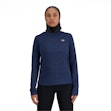 New Balance Athletics Shirt Dames Blauw