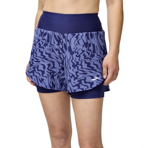 Brooks Chaser 5 Inch 2-in-1 Short 2.0 Dames Brooks Chaser 5 Inch 2-in-1 Short 2.0 Dames