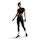 Nike Pro Dri-FIT Mid-Rise Tights Dames Zwart