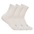 HOKA Quarter Run Sock 3-Pack Unisex Wit