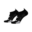 Brooks Ghost Lite No Show Socks 2-Pack Unisex Zwart