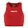 Craft Rush 2.0 Crop Top Dames Rood