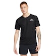 Nike Dri-FIT Solar Chase Trail T-shirt Heren Zwart