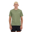 New Balance Athletics T-shirt Heren Groen