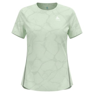 Odlo Zeroweight Engineered Crew Neck T-shirt Dames Odlo Zeroweight Engineered Crew Neck T-shirt Dames