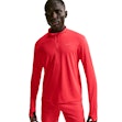 Nike Pacer Dri-FIT Half Zip Shirt Heren Rood