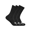HOKA Crew Run Socks 3-Pack Unisex Zwart