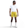 Nike Trail Dri-FIT 6 Inch AOP Brief-Lined Shorts Heren Geel