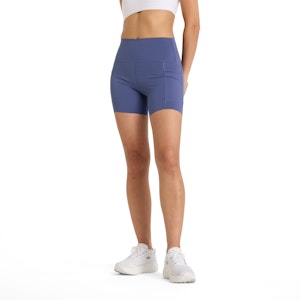 New Balance Sleek Pocket High Rise 6 Inch Short Dames New Balance Sleek Pocket High Rise 6 Inch Short Dames