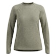 Odlo Essential Seamless Crew Neck Shirt Dames Groen