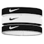 Nike Flex Classic Wide Headbands 3-Pack Unisex Zwart