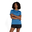 New Balance Sport Essentials T-shirt Dames Blauw