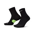 Nike Fast Midweight Micro-Crew Socks Unisex Zwart