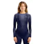 Odlo Blackcomb Eco Baselayer Crew Neck Shirt Dames Blauw