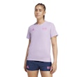 adidas Berlin Marathon 2025 T-shirt Dames Paars