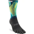 Injinji Spectrum Trail Midweight Crew Socks Unisex Multi