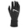 Nike Fleece Run Gloves Dames Zwart