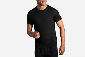 Brooks Distance T-shirt Heren Brooks Distance T-shirt Heren