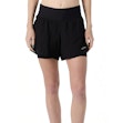 Brooks Chaser 5 Inch 2-in-1 Short 2.0 Dames Zwart
