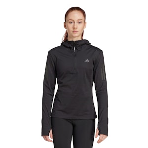 adidas Own The Run Winterized Half-Zip Hoodie Dames adidas Own The Run Winterized Half-Zip Hoodie Dames