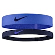 Nike Flex Headband 2-Pack Unisex Blauw