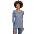 FALKE Wool Tech Light Shirt Dames Blauw