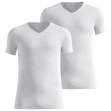 Odlo Active Light Baselayer V-Neck T-shirt 2 Pack Heren Wit
