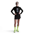 Nike Swift Dri-FIT Mid-Rise 2-in-1 Shorts Dames Zwart