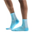 On Performance Run Sock Mid Unisex Blauw