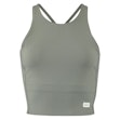 Craft Collective Cropped Singlet Dames Groen