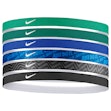 Nike Printed Headbands 6-Pack Unisex Multi