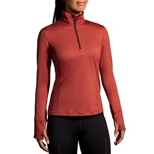 Brooks Dash 1/2 Zip Shirt Dames Brooks Dash 1/2 Zip Shirt Dames