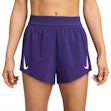 Nike AeroSwift Dri-FIT ADV Mid-Rise 3 Inch Brief-Lined Shorts Dames Paars