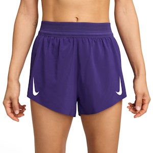 Nike AeroSwift Dri-FIT ADV Mid-Rise 3 Inch Brief-Lined Shorts Dames Nike AeroSwift Dri-FIT ADV Mid-Rise 3 Inch Brief-Lined Shorts Dames