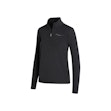 Saucony Solstice 1/4 Zip Dames Zwart